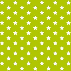 Csillagok zöld öntapadós tapéta 45cmx15m