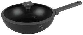 BerlingerHaus Wok fedővel (28 cm) Antracit Collection  BH/8124