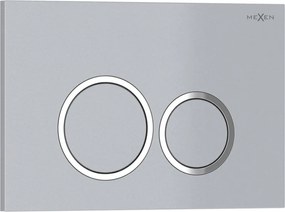Mexen Tex 01 nyomólap, matt króm - 6101-04