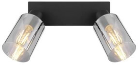 Globo 15465-2 - Spotlámpa HADERA 2xE27/15W/230V