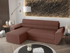 Sarok ülőgarnitúra Radiant L2 (barna) (B). 1062225