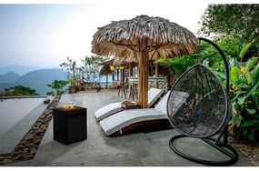 Planika Square GAS - Kültéri gáz kandalló 79,7x48 cm 10kW