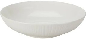 White porcelán mélytányér, átmérő 23 cm