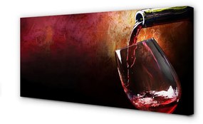 Canvas képek vörösbor 100x50 cm