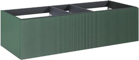 Elita Soho Slim szekrény 120x45.3x31.8 cm Függesztett, mosdó alatti zöld 169486
