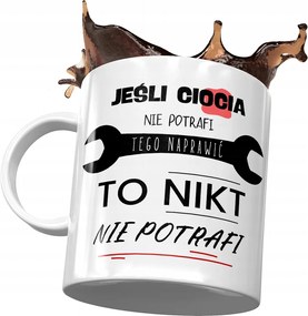 Nagynéni bögre Születésnapra Ajándék Nyomtatott Fotóval