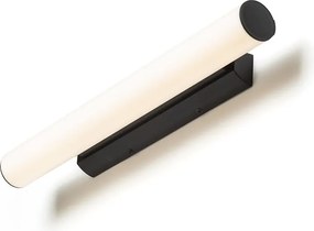 RENDL RIVIER LED 59 nástěnná černá/mléčný akryl 230V LED 18W 3000K