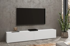 Tv asztal/szekrény Avernic Typ 40 (fehér + wotan tölgy). 1042053