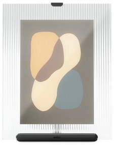 Fekete üveg álló képkeret 19x23 cm Flute – Umbra