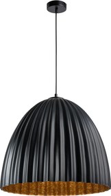 SIGMA LIGHTING 32021 TELMA Ernyős Függesztett Lámpa Fekete, Réz E27 IP20