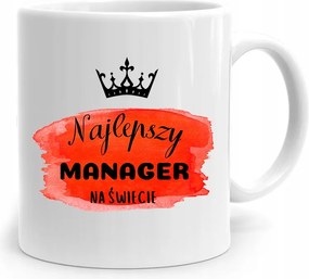 Menedzser Bögre Születésnapi Ajándék fényképes nyomtatással