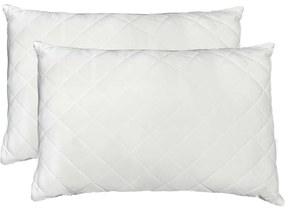 párna hűsítő huzattal 2 db-os szett, 50 x 70 cm, felhőfehér