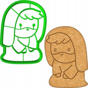 Karácsonyi Forma Mézeskalács lyukasztó Karácsony József 8cm