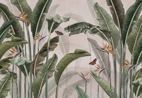 Fotótapéta – Dzsungel pillangókkal (147x102 cm)