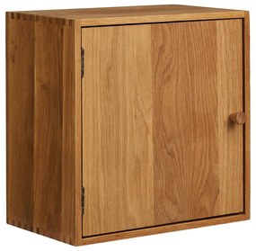 Natúr színű többszintes tölgyfa fali polc 18 cm Townsville – House Nordic