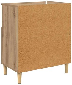 Oldalszekrények 2 pcs Artisan tölgy 60 x 35 x 70 cm Faanyag