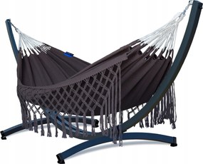 Medellin kerti függőágy rojtokkal alumínium váz Prime 200kg Potenza