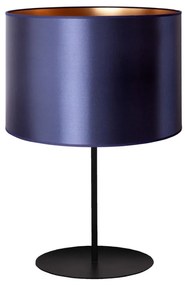 Duolla Duolla - Asztali lámpa CANNES 1xE14/15W/230V 20 cm kék/réz/fekete DU602990