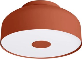 Sollux SL.1681 - Mennyezeti lámpatest OMIQ 4xE27/15W/230V átm. 30 cm piros