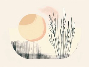 Poszter 40x30cm Pasztell Kelet