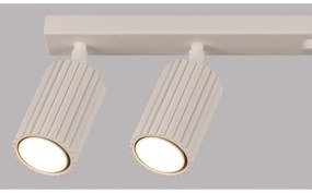 Krémszínű spotlámpa 6,5x117 cm Gleam – Sollux