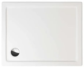 Roth Flat Kvadro zuhanytálca négyszögletes 80x90 cm akrilát fehér 8000161