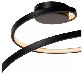 Lucide 46199/25/30 - MAXENCE LED 24W 230V fekete dimmelhető mennyezeti lámpa