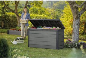 Szürke kerti tárolódoboz Cortina – Keter