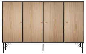 Komód tölgyfa dekorral Hammel Mistral Kubus, 136 x 89 cm