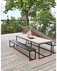 Bézs kültéri-beltéri futószőnyeg 70x200 cm Effi Granit – Pappelina