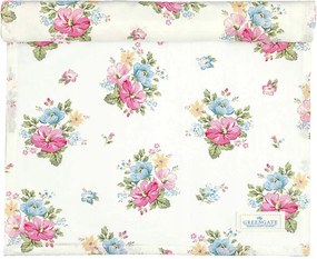 Josefina pamut futópad white Green Gate, 140 x 45 cm