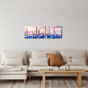 Kép- Hajnal Velencében (órával) (90x30 cm)