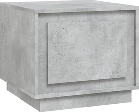 vidaXL betonszürke szerelt fa dohányzóasztal 51x50x44 cm