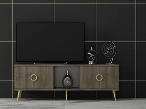 TV asztal/szekrény Tesobu (dió) . Akció -21%. 1095207