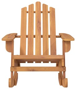 tömör akácfa Adirondack hintaszék