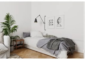 ByRydens 4300530-4002 - Fali lámpa YUKON 1xE27/5W/230V fekete