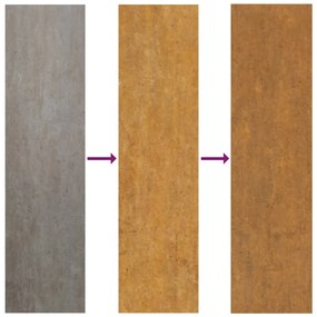 corten acél növénytartó 80x80x80 cm