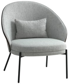 Világosszürke fotel Canelas – House Nordic