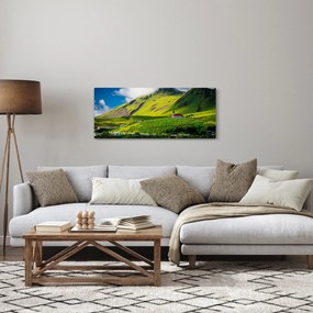 Hegyvidék képe (120x50 cm)