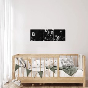 Kép - Gyapotfűvel borított rét N⁰1 (órával) (90x30 cm)