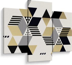 Kép - Geometriai formák N⁰1 (90x60 cm)