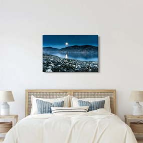 Egy éjszakai táj képe, Izland (90x60 cm)