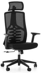 Taurino irodai szék, fekete