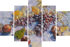 Kép - Vincent van Gogh, Grapes, Lemons, Pears, and Apples, reprodukciók (150x105 cm)