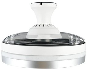 Fehér-ezüstszínű LED mennyezeti lámpa Lindberg – Trio