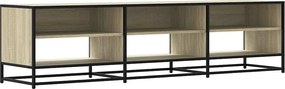 vidaXL sonoma tölgy színű szerelt fa TV-szekrény 180 x 40 x 46 cm