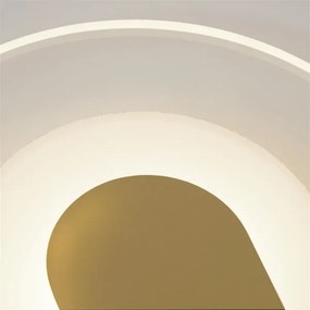 Searchlight 95410GO - LED fali lámpatest TARGET LED/7W/230V aranyszínű