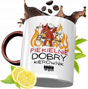 Bordó Bögre Vezetőnek Születésnapra Ajándék fényképes nyomattal