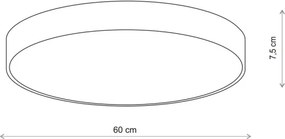 Brilagi - LED RGBW Dimmelhető mennyezeti lámpatest CLARE 5xE27/9W/230V Wi-Fi bézs
