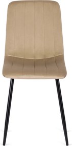 IBIS szék, bézs, velúr